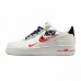 Nike Air Force 1 White Blue Red