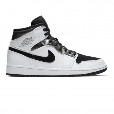 Nike Air Jordan 1 Mid White/Silver