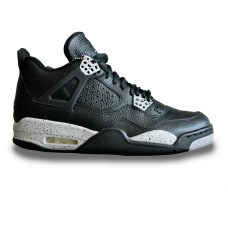 Nike AIr Jordan 4 Retro Black/Silver/Grey